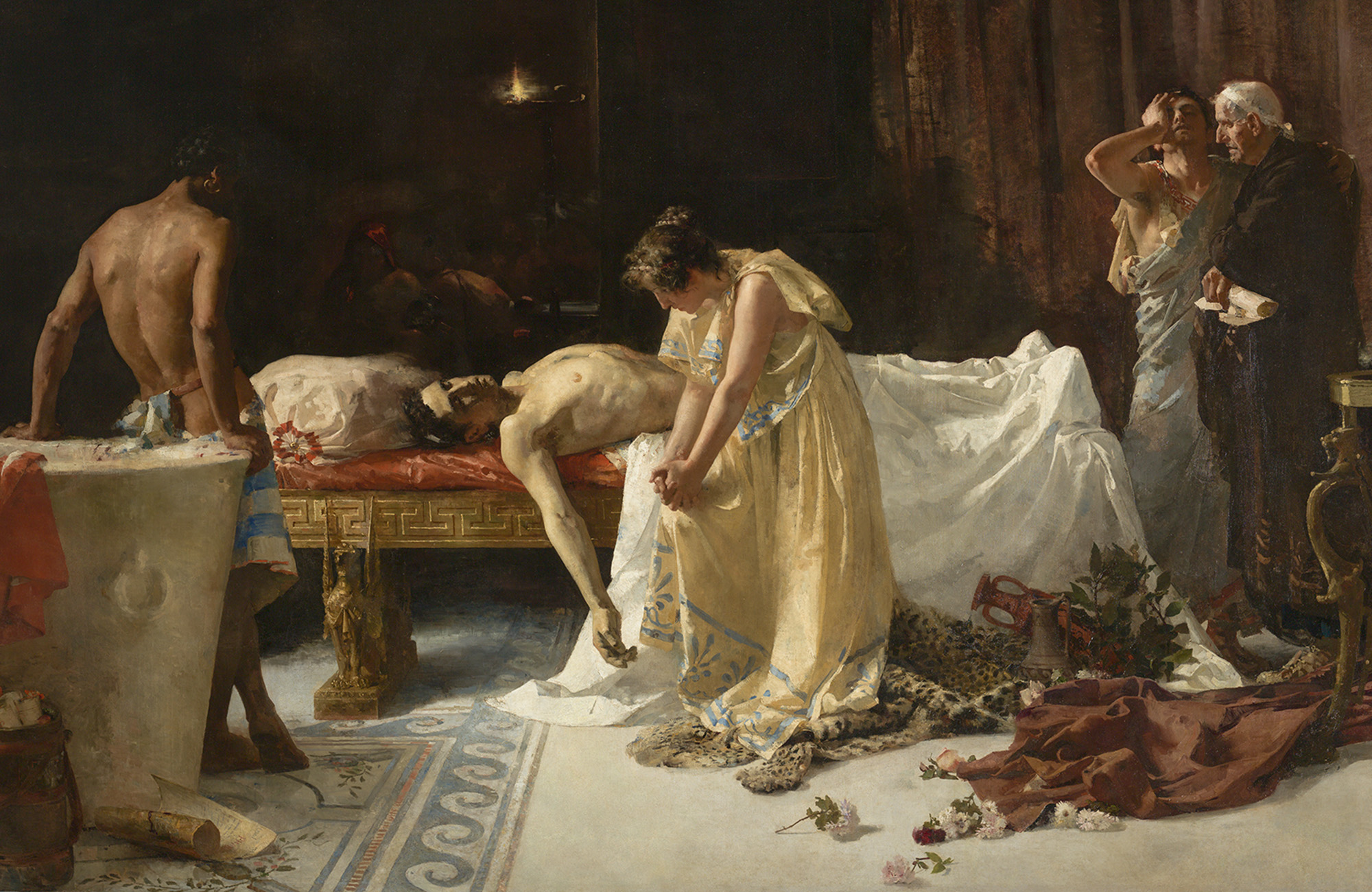 Muerte de Lucano 1 MUSEO GARNELO